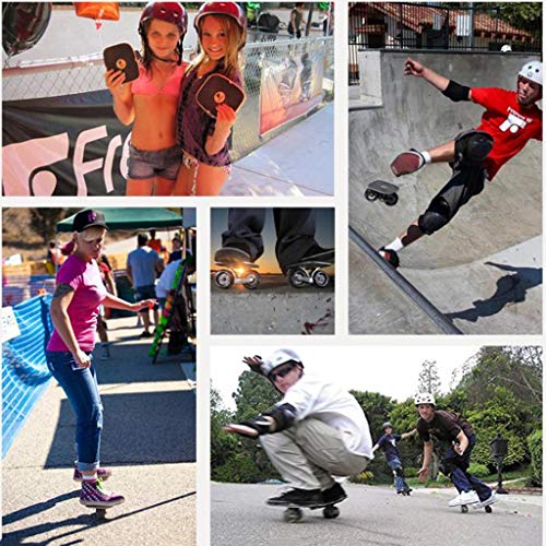 7-laags Maple Board Gratis Skates, Draagbaar Split Skateboard, met keramische lager en PU Wheel Unisex's - Afbeelding 7