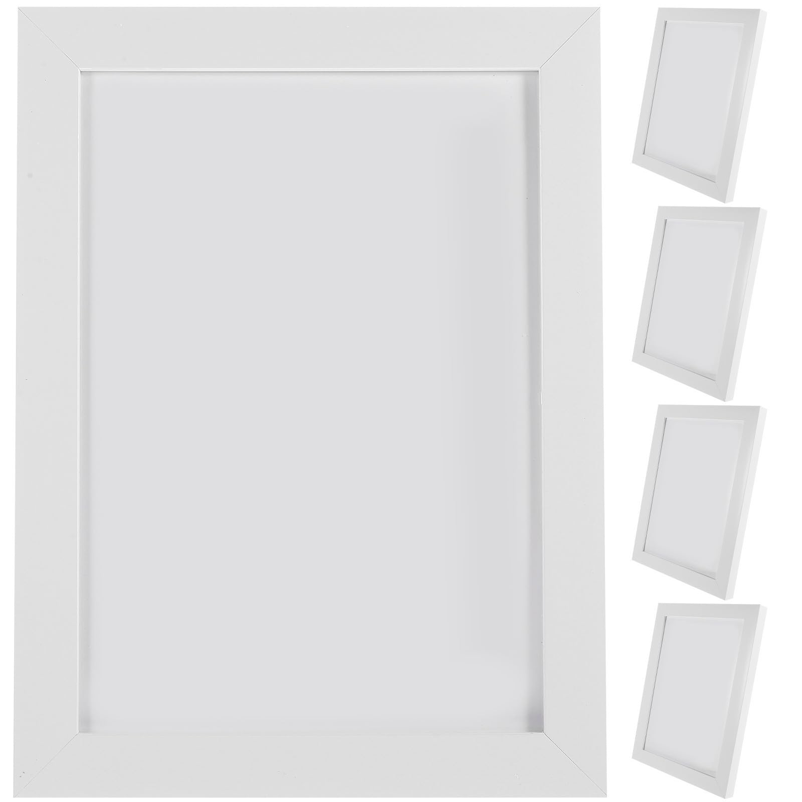 Cadres photo muraux design blanc pour embellir votre espace de travail