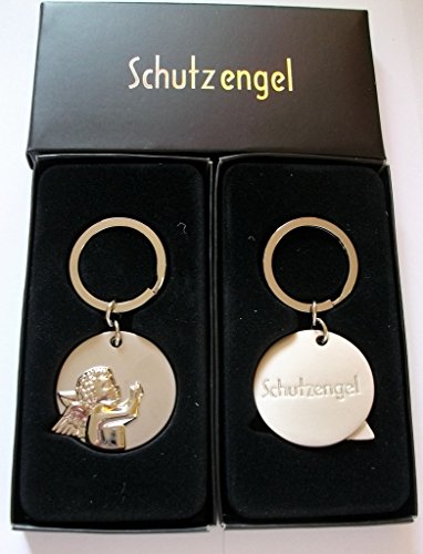 Preisvergleich Produktbild Schlüsselanhänger Schutzengel 6,5 cm