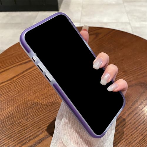 Étui magnétique iPhone 15 Pro Max violet en finition mate premium