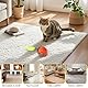 DAOUZL Interaktives Katzenspielzeug Katzenball, Katzenspielzeug Elektrisch Katzenball, Selbstbeschäftigung, 2 Arbeitsmodi, Automatisch Rollender Intelligenz Ball Katzen Spielzeug