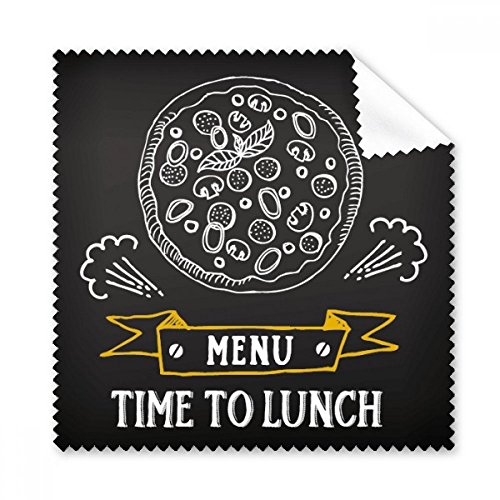 Tissu lunettes pizza pour nettoyer votre écran de téléphone