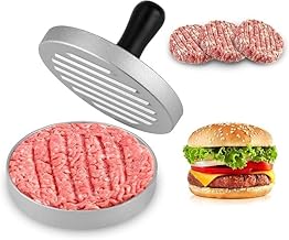 JECOB Burger Press Hamburger Maker, Aluminum Alloy Non-Stick Hamburger Kitchen Tools for Easily efficiently Making Delicious Beef Cheese Veggie Burgers
