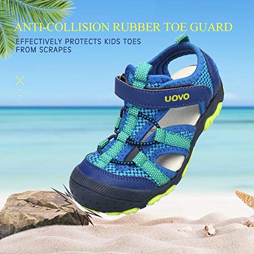 UOVO Boys Sandals Kids Sandals Hiking Athletic Closed-Toe Beach Summer Sandals for Boys Quick-Drying3