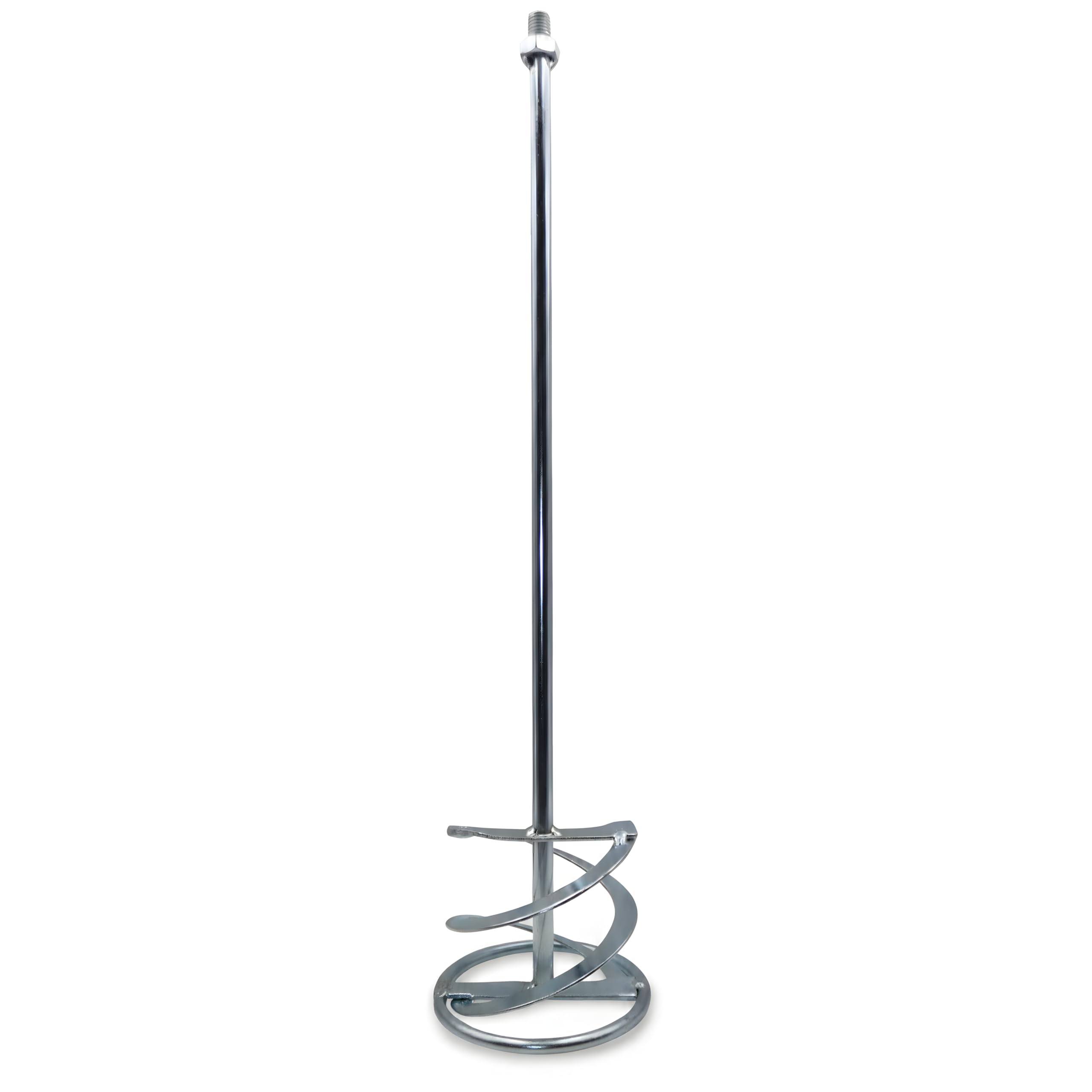 DEWEPRO® Miscelatore a spirale M14 130 mm 600 mm Asta di agitazione doppia spirale zincata