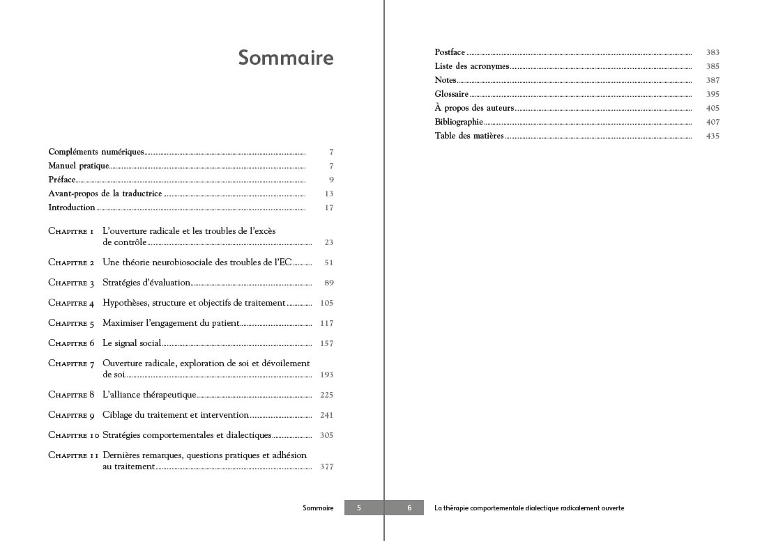 La thérapie comportementale dialectique radicalement ouverte: Traiter les troubles de l'excès de contrôle