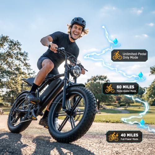 TST 1500W Fat Tire Electric Bike