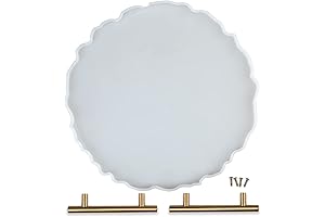 13 Inches Resin Trays: Unleash Your Creativity with Stunning Silicone Casting Molds