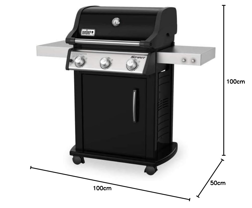 Weber Spirit E315 GBS Grill gazowy Nero