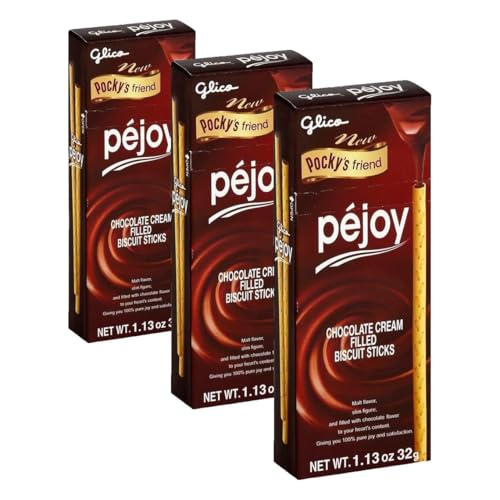 GLICO Pejoy chocolate biscuit sticks, 1.13 oz (Pack of 3)
