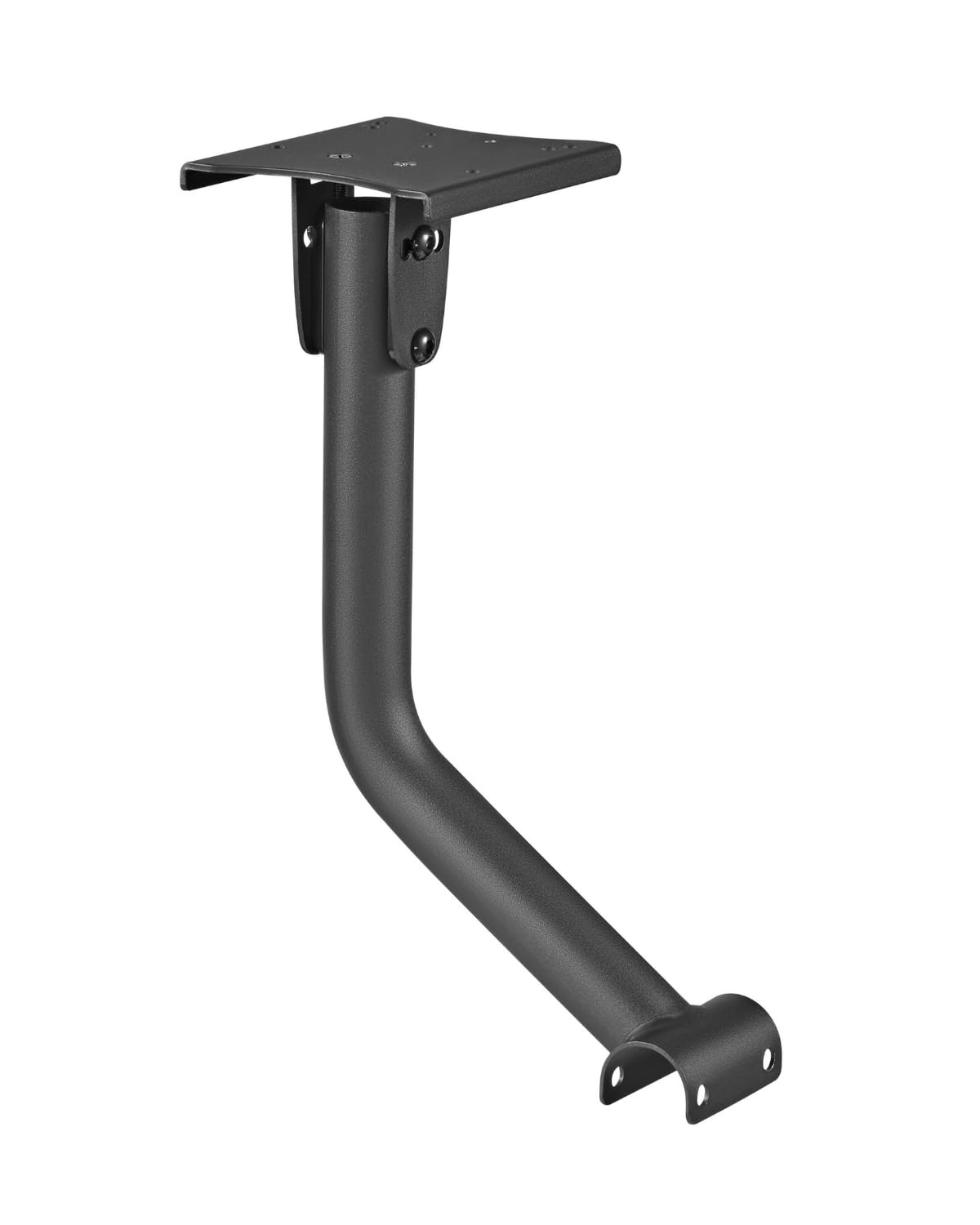 Support Levier de Vitesse pour Siège Simulateur, Montage Gauche/Droite à Inclinaison 16°, Acier Solide, Compatible Logitech Fanatec Thrustmaster, Utilisable en Frein à Main