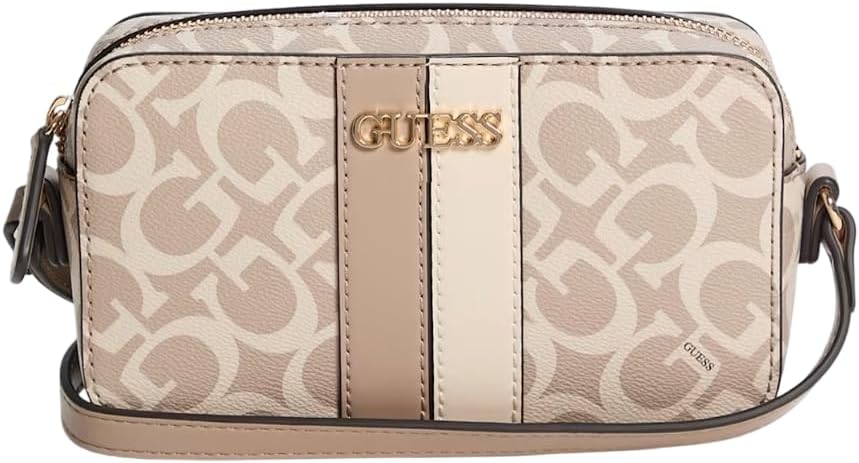 GUESS Factory Women's Kyrie Mini Faux-Leather Camera Crossbody