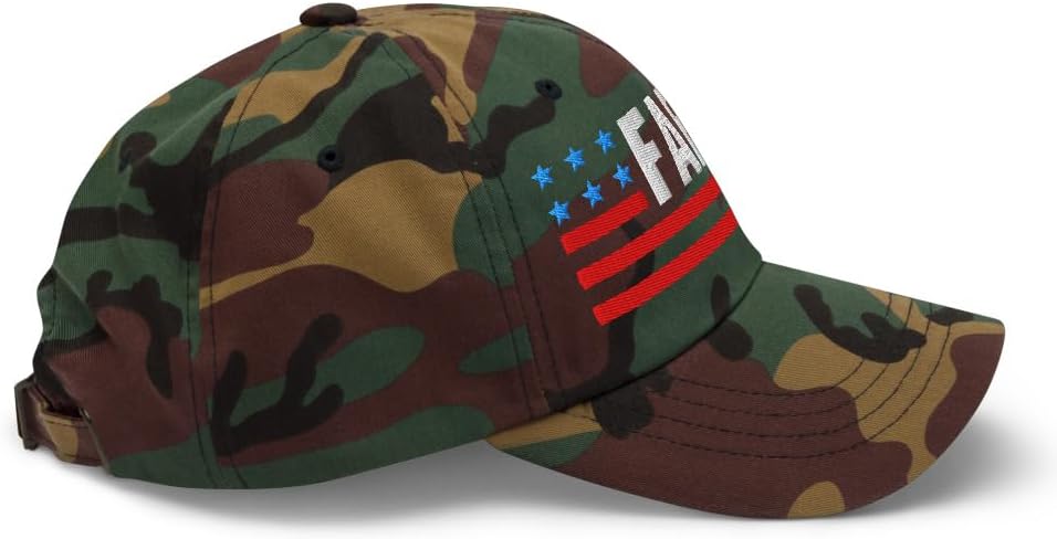 Fafo Hat Around and Find Out Fafo Embroidered Classic Baseball Dad Hat for Men & Women, Conservative Cap