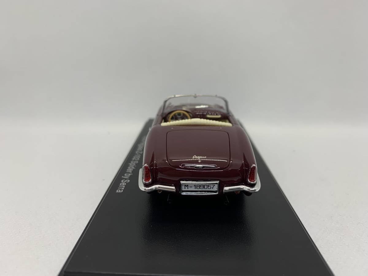 Amazon.co.jp: ESVAL 1/43 ペガソ 1959 Pegaso Z-102 Spider by Serra 