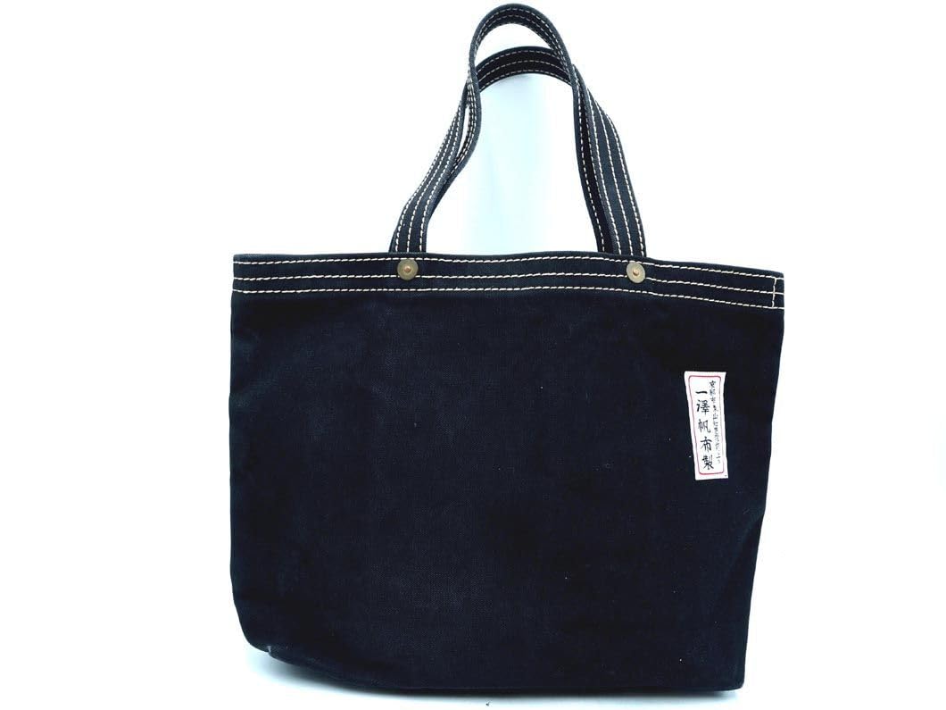 Amazon.co.jp: 一澤帆布 トート バッグ 黒 □□ edc3 レディース