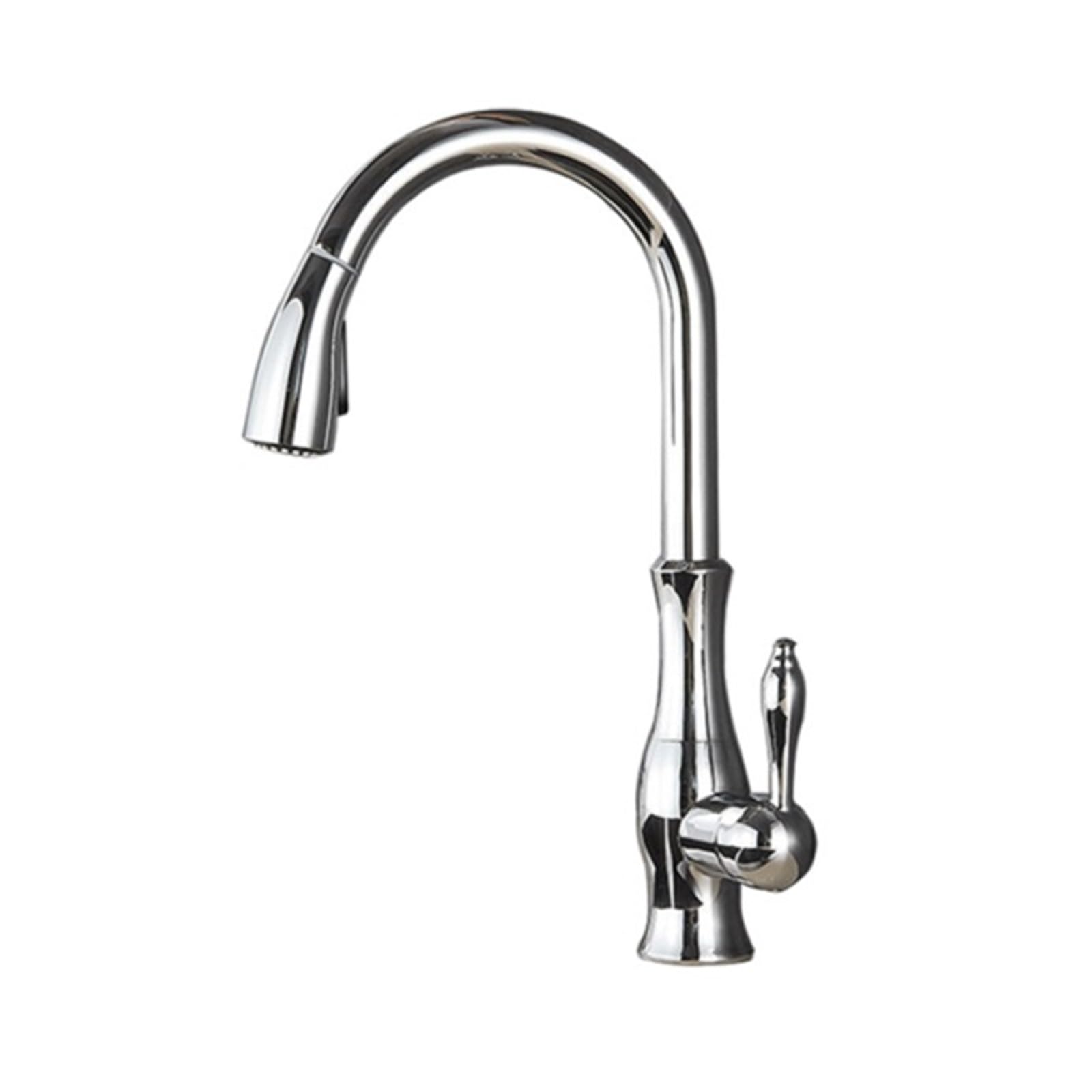 HADECOLL Pull-Out Faucet Smart Touch Kitchen Faucets Crane Deck Mount Rotate For Sensor Kitchen Water Tap Sink Mixer Touch Faucet Sensor Water Mixer Tap Easy To Install,Chrome No Sensor