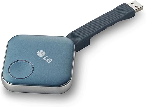 LG SC-00DA One Solución inalámbrica para compartir pantalla compartida rápida con conectividad USB 2.0 tipo A, Wi-Fi integrado y control remoto de
