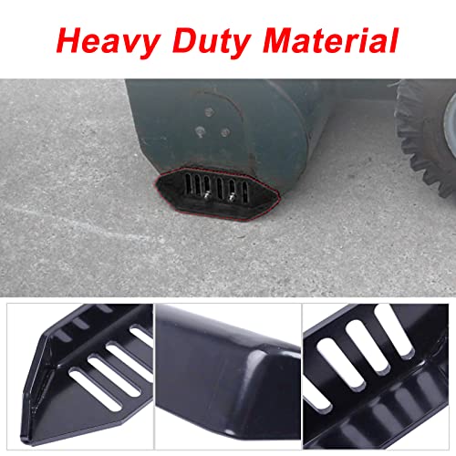 ELITEWILL Universal Snow Blower Skid Shoe Heavy Duty and Wide Snow Thrower Slide Shoes with Black Powder Coating Fit for All Stage Snowblowers - Thumbnail 3