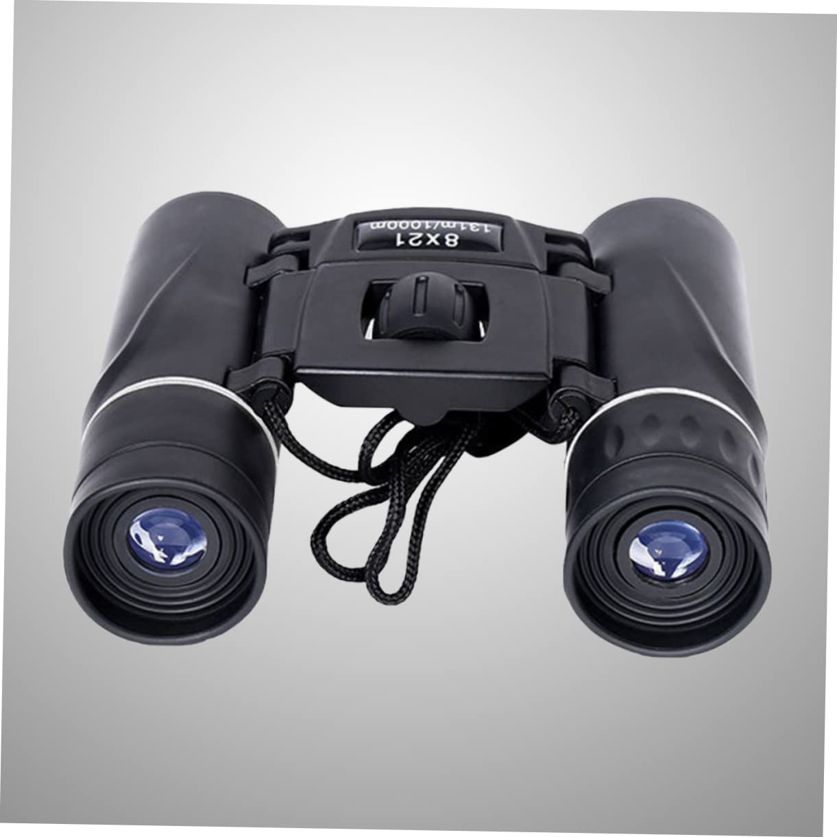 Artibetter 2piezas Binoculares Compactos Plegables Impermeables Senderismo Camping y Conciertos Telescopio De Mano Portátil Negro