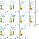 vidaXL Kronleuchter Metall Antik 8-flammig Pendelleuchte Deckenlampe Lüster - 7
