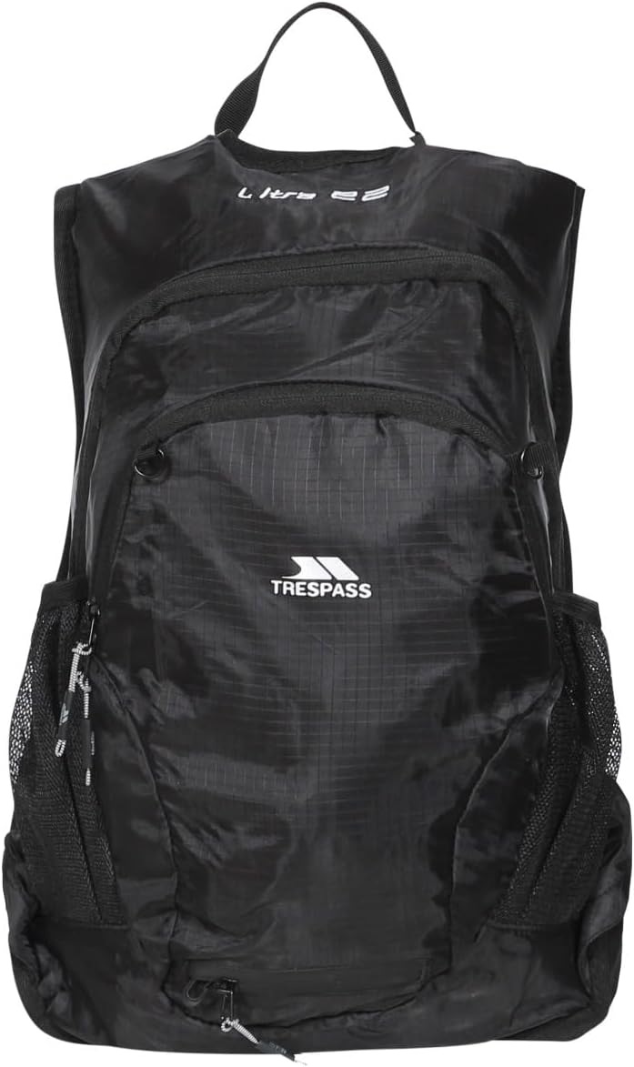 Trespass Ultra 22 Light Knapsack (5.8 Gal) (One Size) (Black)