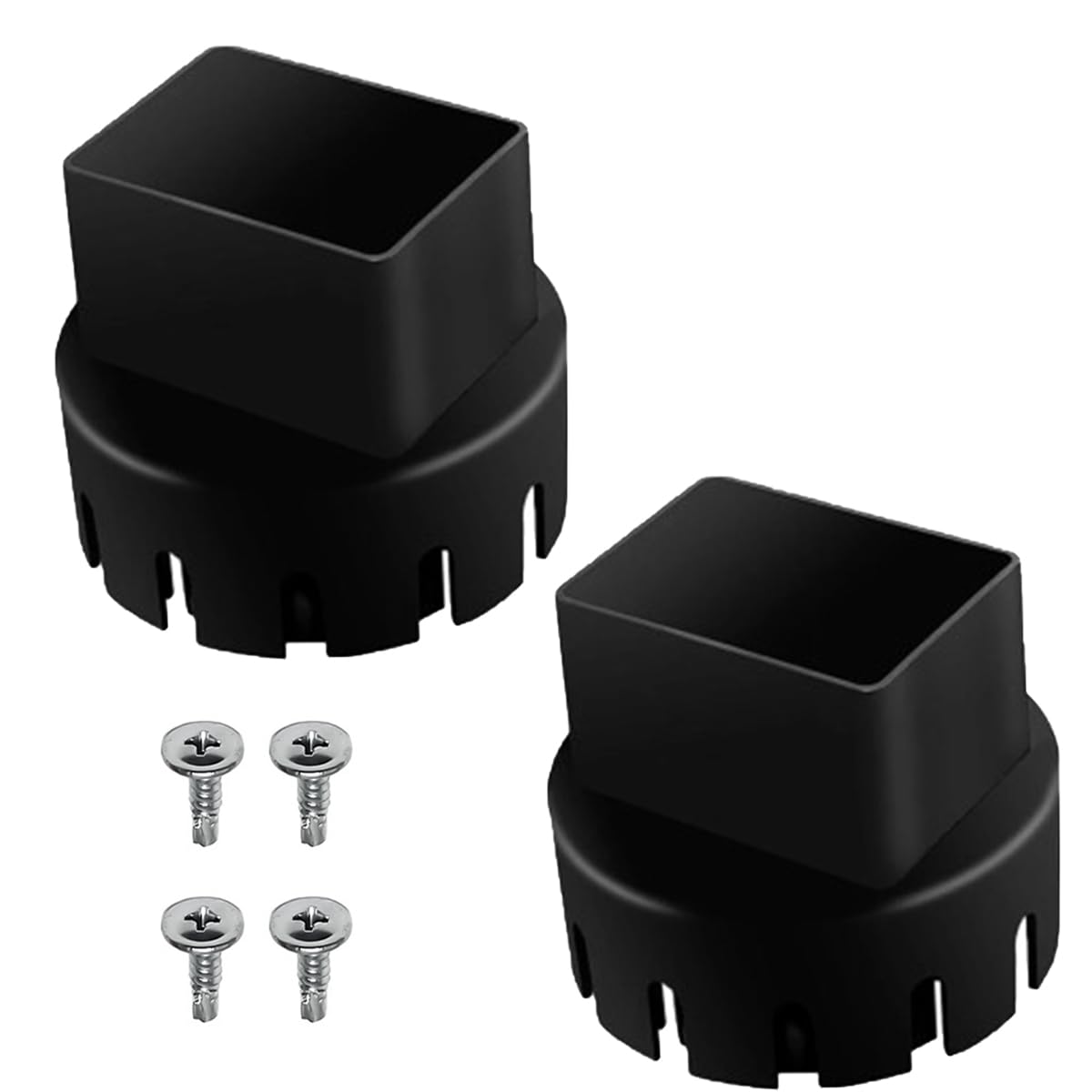 Adaptateur de tuyau de descente anti-fuite rallonge de gouttière ABS durable pour évacuation toit