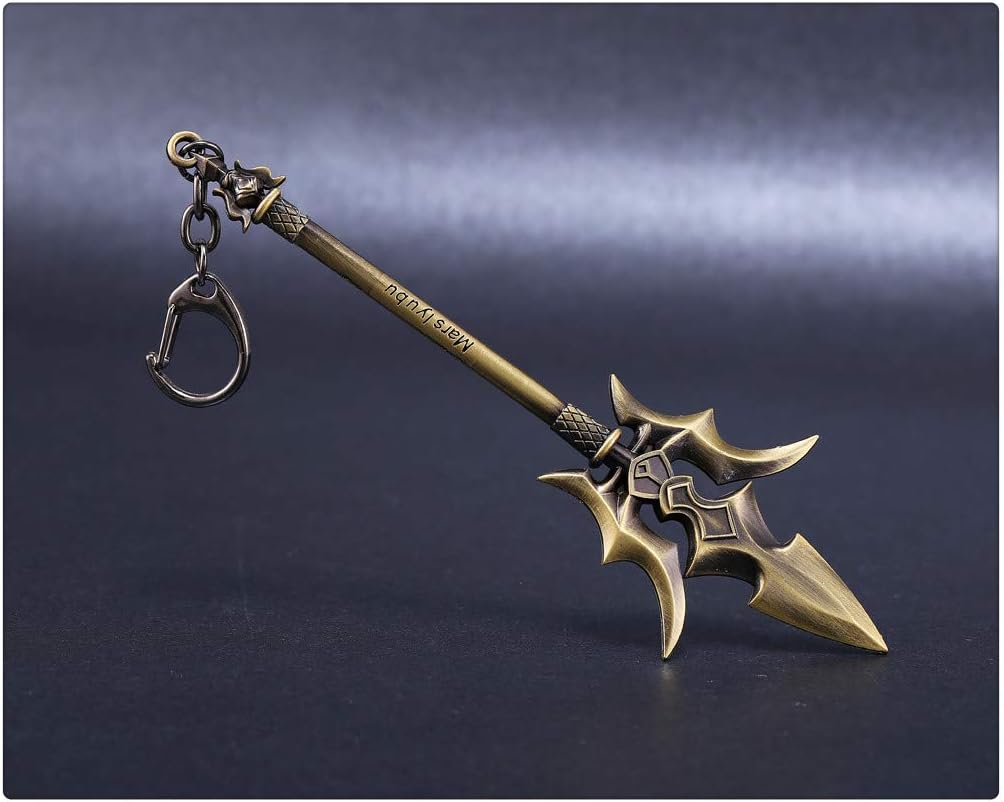 YshengHu Accessories Anime Cosplay Costume Keyring Pendant Metal Necklace Game Model Keychains YshengHu-6840