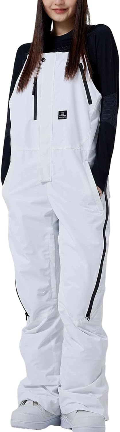 WOWULOVELY Snow Pants for Womens Snow Bibs Essential Insulated Ski Bib Overalls Women Snowboarding Winter