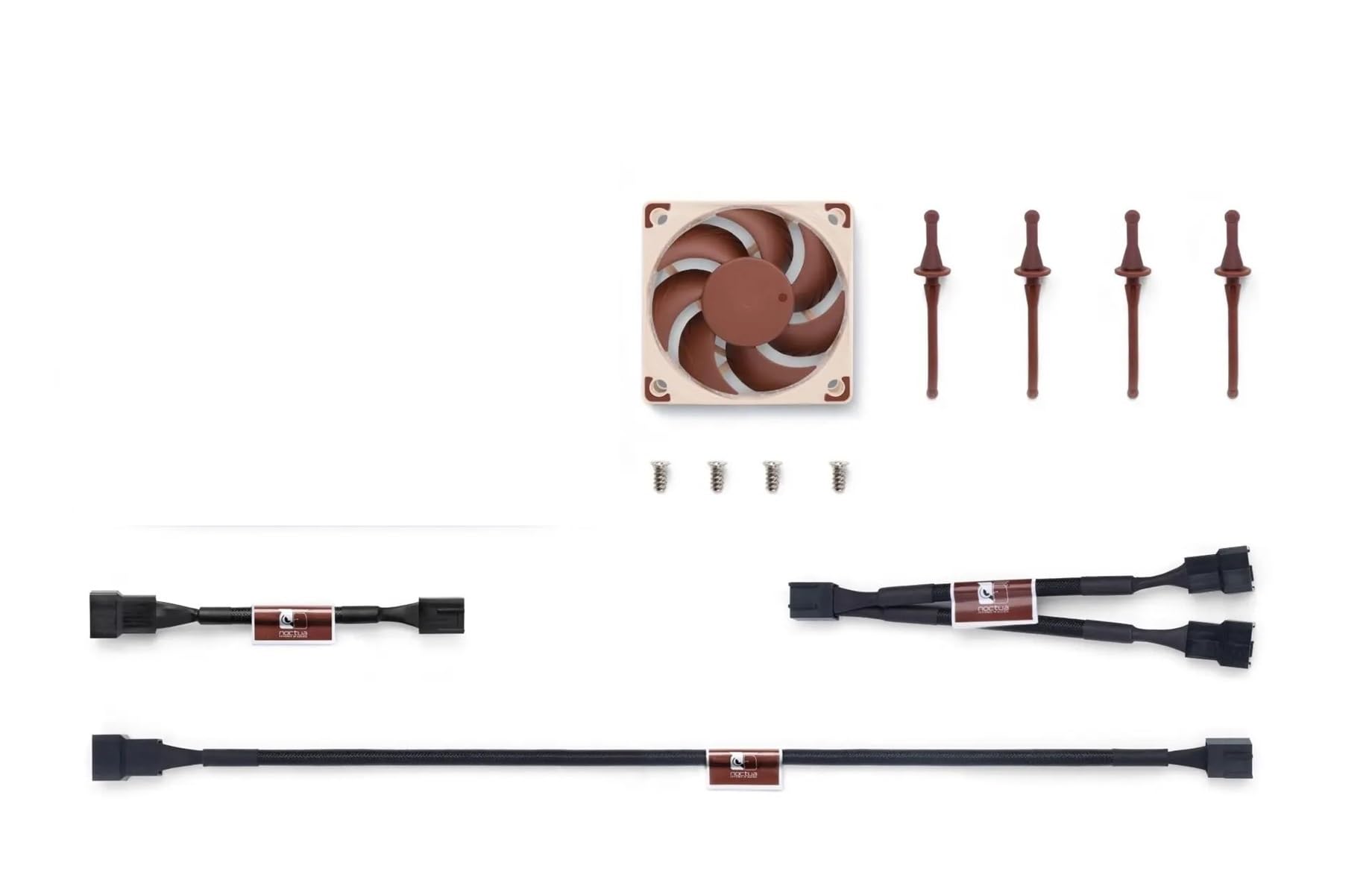 Ventola di Raffreddamento silenziosa NF-A6X15, Cuscinetti 60x60x15mm/SSO2(NF-A6x15 FLX)
