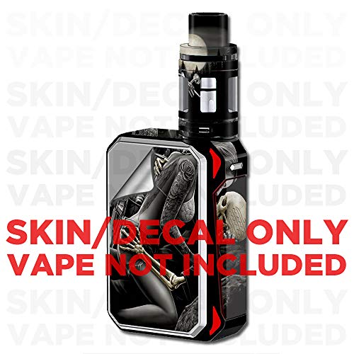 Decalque adesivo de vinil para fumaça G-Priv 220W Vape Mod adesivos capa de pele/esqueleto de motoci