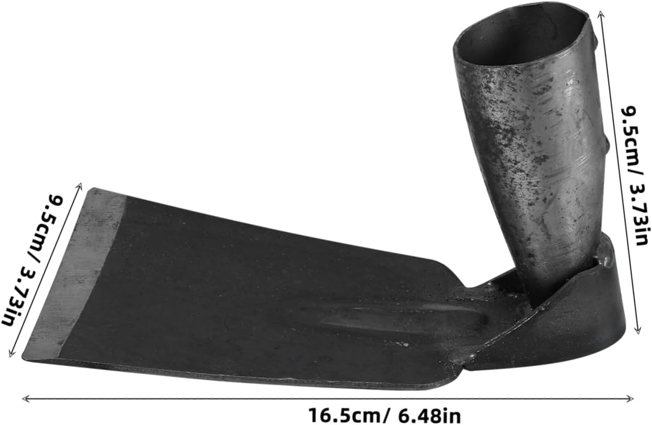 Heavy Duty Farm Hoe for Effortless Soil Loosening and Weeding Manganese Hoe Gardening Tool for Planting in Vegetable Gardens and Flower Beds