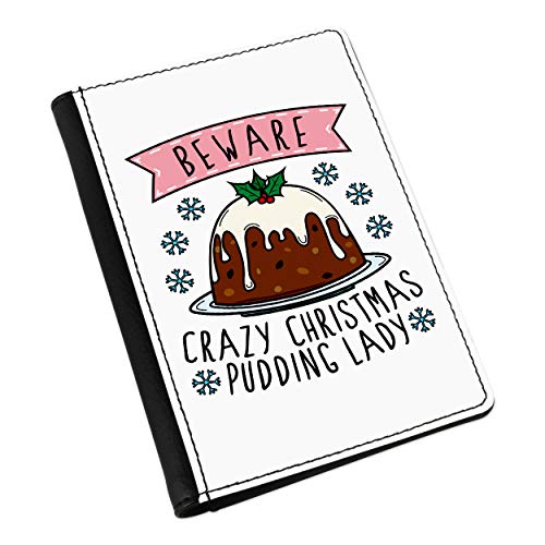 Protège-passeport pudding de Noël pour femme par Gift Base