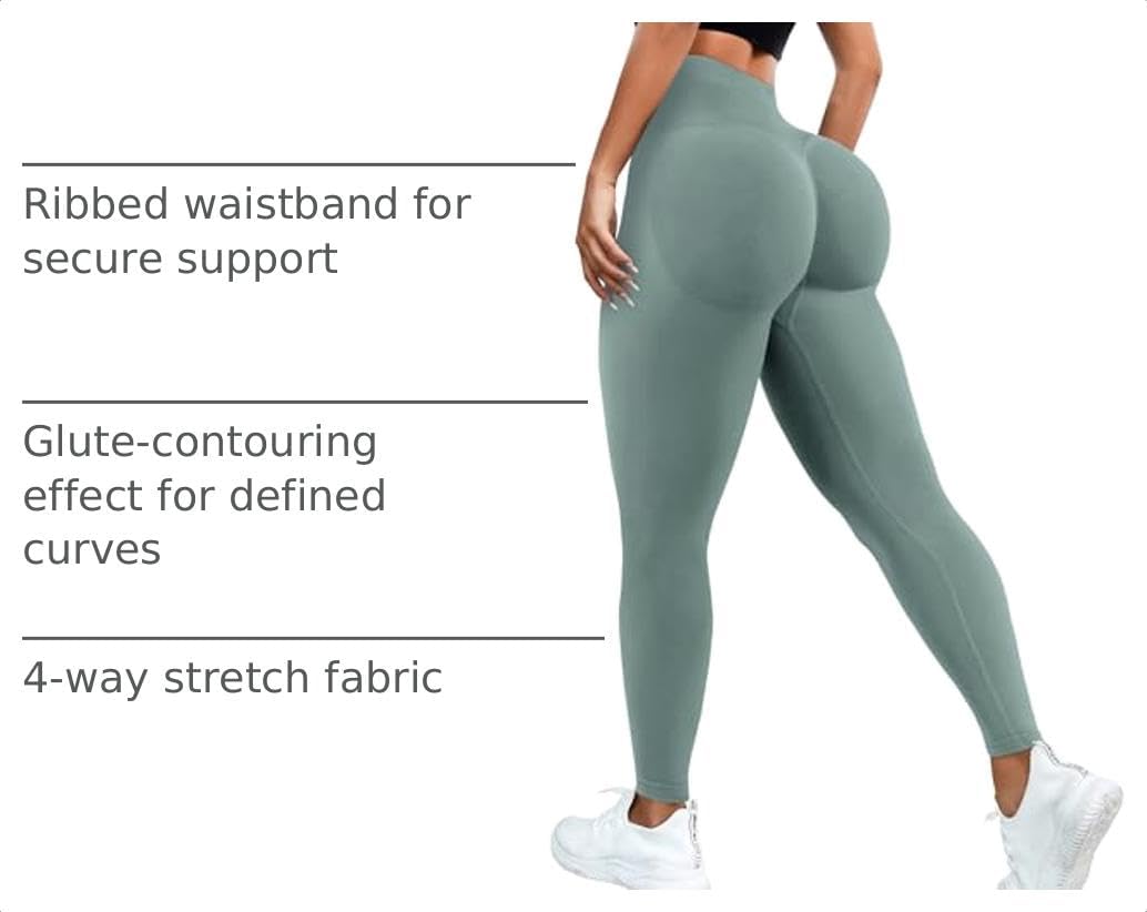 Scrunch Butt Lifting Leggings for Women Compression Workout Gym Yoga Pants image 4