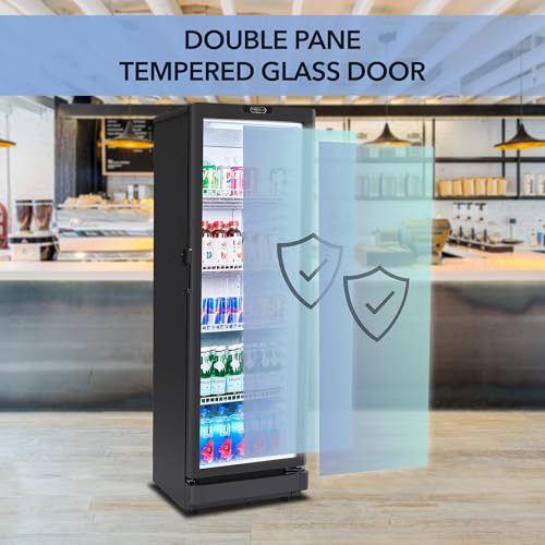 Image of Whynter Commercial Beverage Merchandiser Refrigerator, 8.5 Cu Ft, CDM-850BW