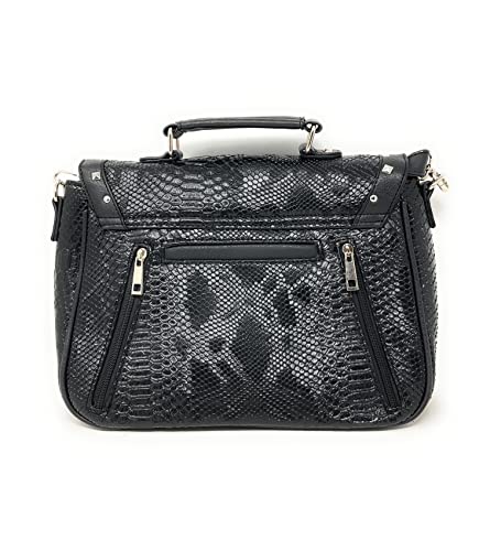 Texas West Women's Skull Chain Concealed Carry Handbag Purse Shoulder Bag Crossbody3