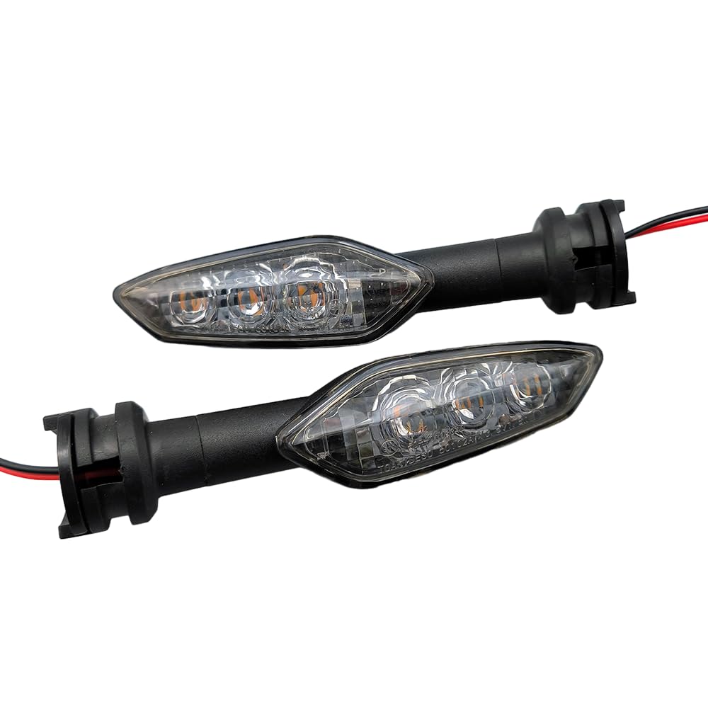 Xerial Motorcycle Turn Signal Indicator LED Lights For Yamaha YZF R125 R15 R25 R3 MT125 MT15 MT25 MT03 Motorbike Front or Rear Blinker 1 Pair