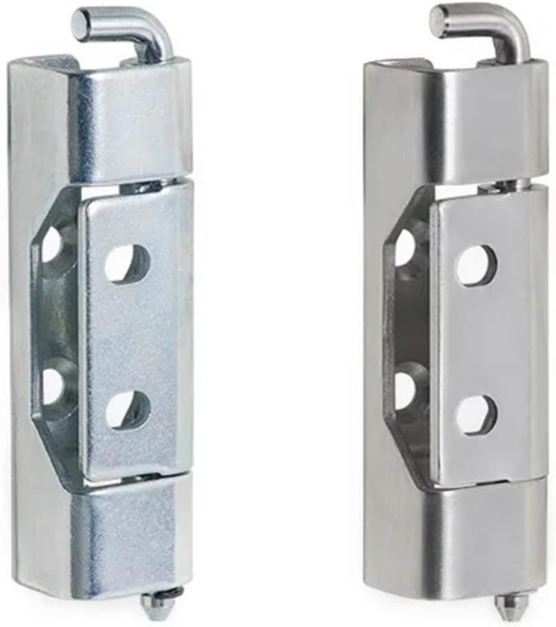 Industrial Machinery Cabinet Concealed Hinge Detachable and Weldable Stainless Steel Or Iron Hinge Electrical Equipment 1Pcs(304 SS-4)