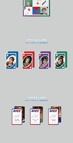 Miniatura 5 de SHINEE ONEW DADOS 2 Mini álbum PhotoBook Versión DICE 80p PhotoBook+1ea Pegatina+1p Especial PhotoCard+1p PhotoCard+Seguimiento Sellado