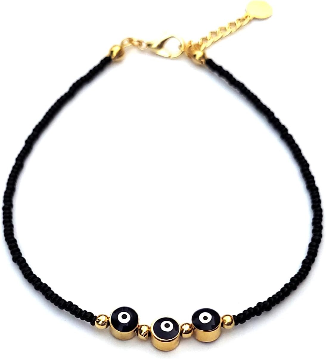 Alwan Long Size Evil Eye Anklet for Women – EE3976BADB