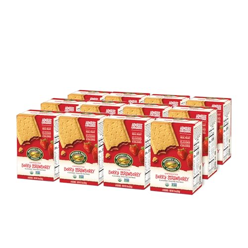 Image of Nature's Path Organic Berry Strawberry Toaster Pastries, 11 oz (Pack of 12)