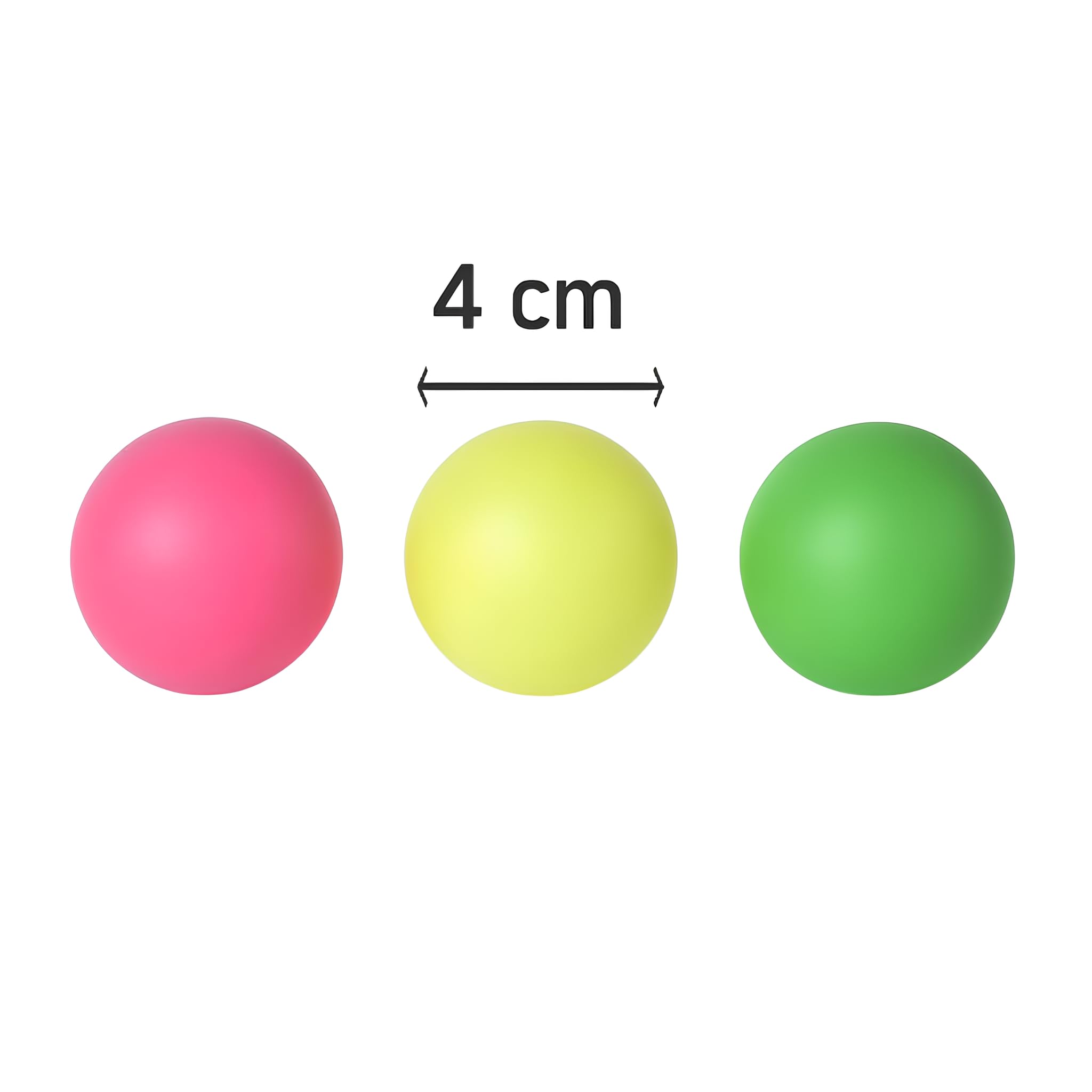 Palline per Racchettoni Spiaggia Set 3 Palline Beach Tennis Racchette Spiaggia Squash Pallina Ricambio 3 Pezzi per Racchettoni Colorate Ricambio Estate per Racchette Giardino Padel Bambini Adulti