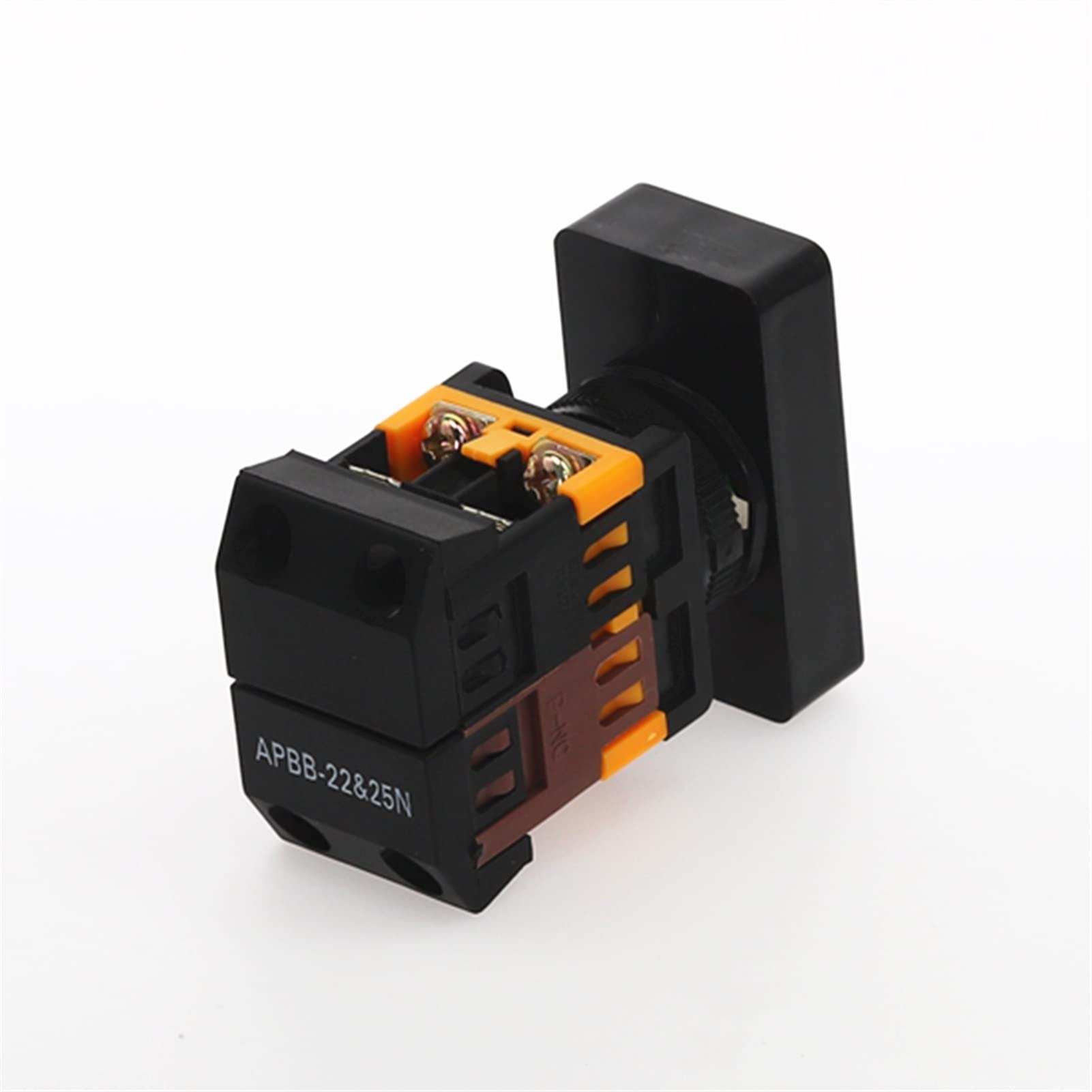 1 Uds AS-22N 25N Interruptor de pulsadores Dobles de Arranque y Parada con lámpara LED (Color : 380v)