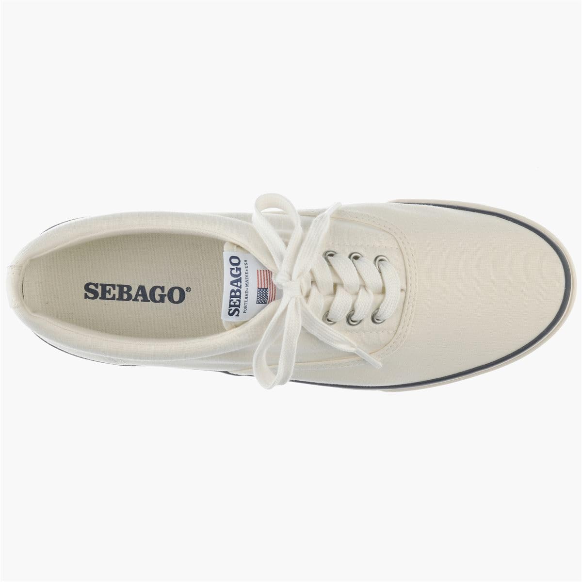 Sebago Hurricane Deck Canvas-Sneaker für Herren, klassisch, 1950er-Jahre, nautischer Anti-Rutsch-Stil