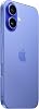 Apple iPhone 16 128GB: 5G Mobile phone with Apple Intelligence - Ultramarine + Silicone Case with MagSafe - Black
