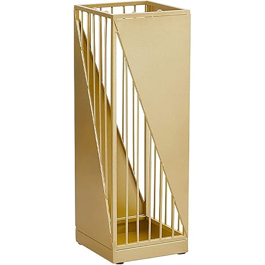 Creative Hollow Umbrella Holder - Gold 58x20x20cm