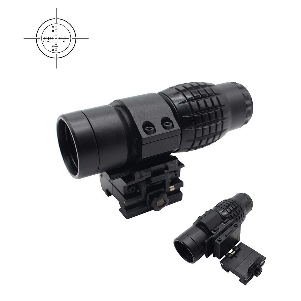 Brownrolly 3X Holographic Sight Magnifier - Instrumento portátil para la Entrada de señales al Aire Libre
