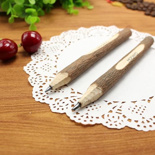 Pencils de grafito 30 piezas 5 pulgadas madera natural miniatura 4