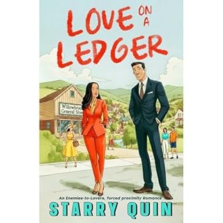 Love On A Ledger Audiolibro Por Starry Quin arte de portada