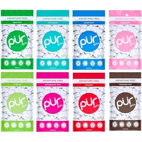 PUR Gum 8 Flavor Assortment by BANRIN Cover