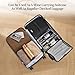 OenoTourer Wine Suitcase for Airplanes 12 Bottle,Wine Suitcase with TSA Lock,Insulated Insert Bag with Ice Pack Pocket,Luggage for Airplane Travel for Lover Professional Gift (Burgundy)